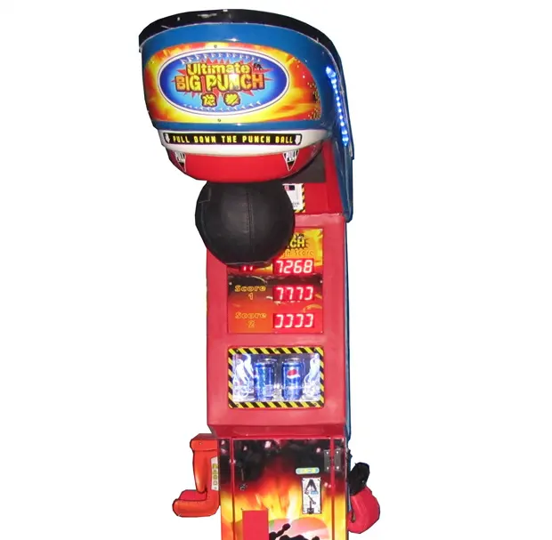 Cina a buon mercato distributore automatico a gettoni macchina da gioco dragon big punch boxing machine in vendita
