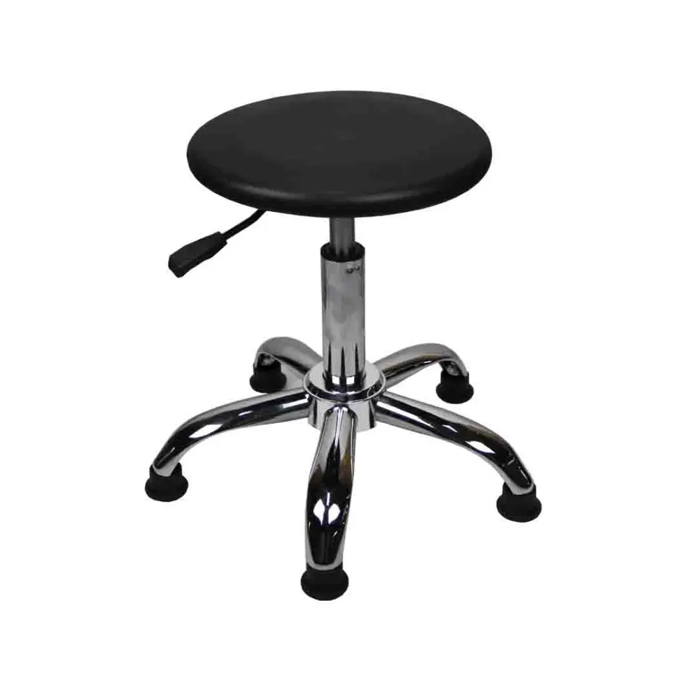 adjustable stool with seat made of PU foam