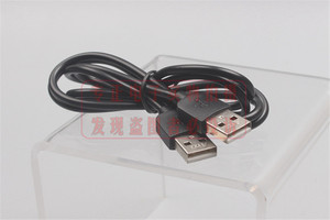 双<span class=keywords><strong>USB</strong></span>电脑延长线0.5M 1.2M <span class=keywords><strong>USB</strong></span> 2.0 <span class=keywords><strong>a</strong></span>型公对公电缆高速480 Mbps黑色电缆数据线