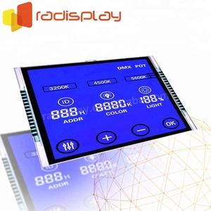Mono Negative Mode Blue Touch Panel Stn 7 <strong>segment</strong> <strong>Lcd</strong> Display - Product Image 2