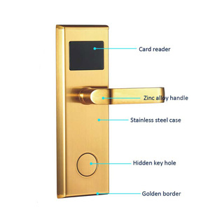 Hot Selling Stainless Steel Wireless <strong>Computer</strong> Control <strong>Programming</strong> Cards Hotel Door Lock with <strong>Software</strong>