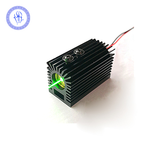 532nm 30มิลลิวัตต์สีเขียวจุดเลเซอร์ไดโอดโมดูลสำหรับฉาย - Product Image 1