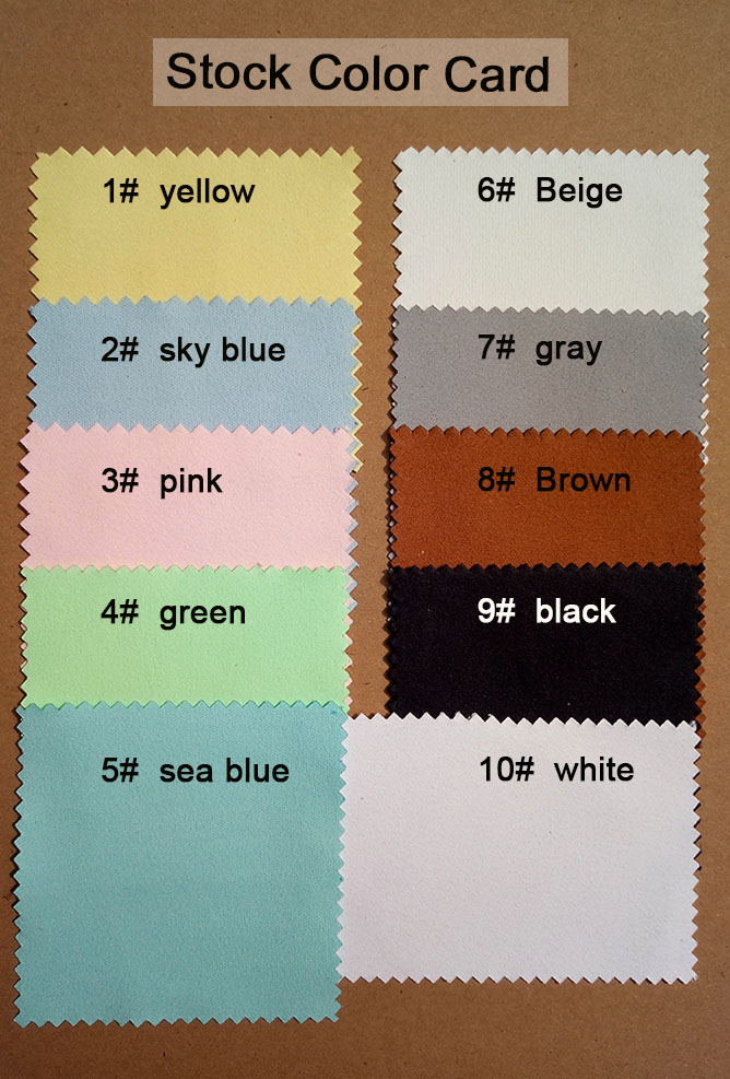 Tarjeta de color de stock