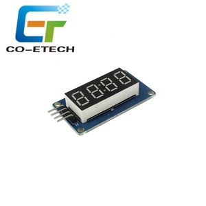 LED Display Module TM1637 7 Segment 4 Bits 0.36Inch Clock RED Anode Digital Tube Four Serial Driver Board