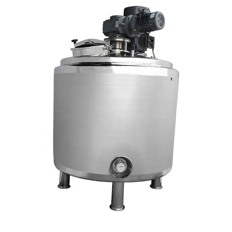 2000 liter jacketed stainless steel milk fermentation machine