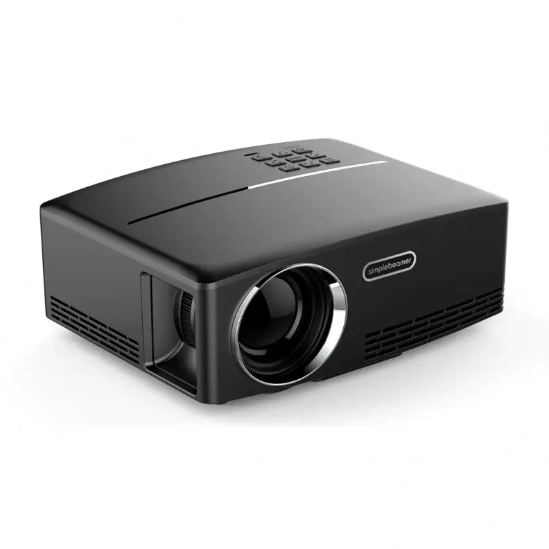 En iyi Kalite Mini Profesyonel Ev Sinema Projektör 1800 Lümen GP80