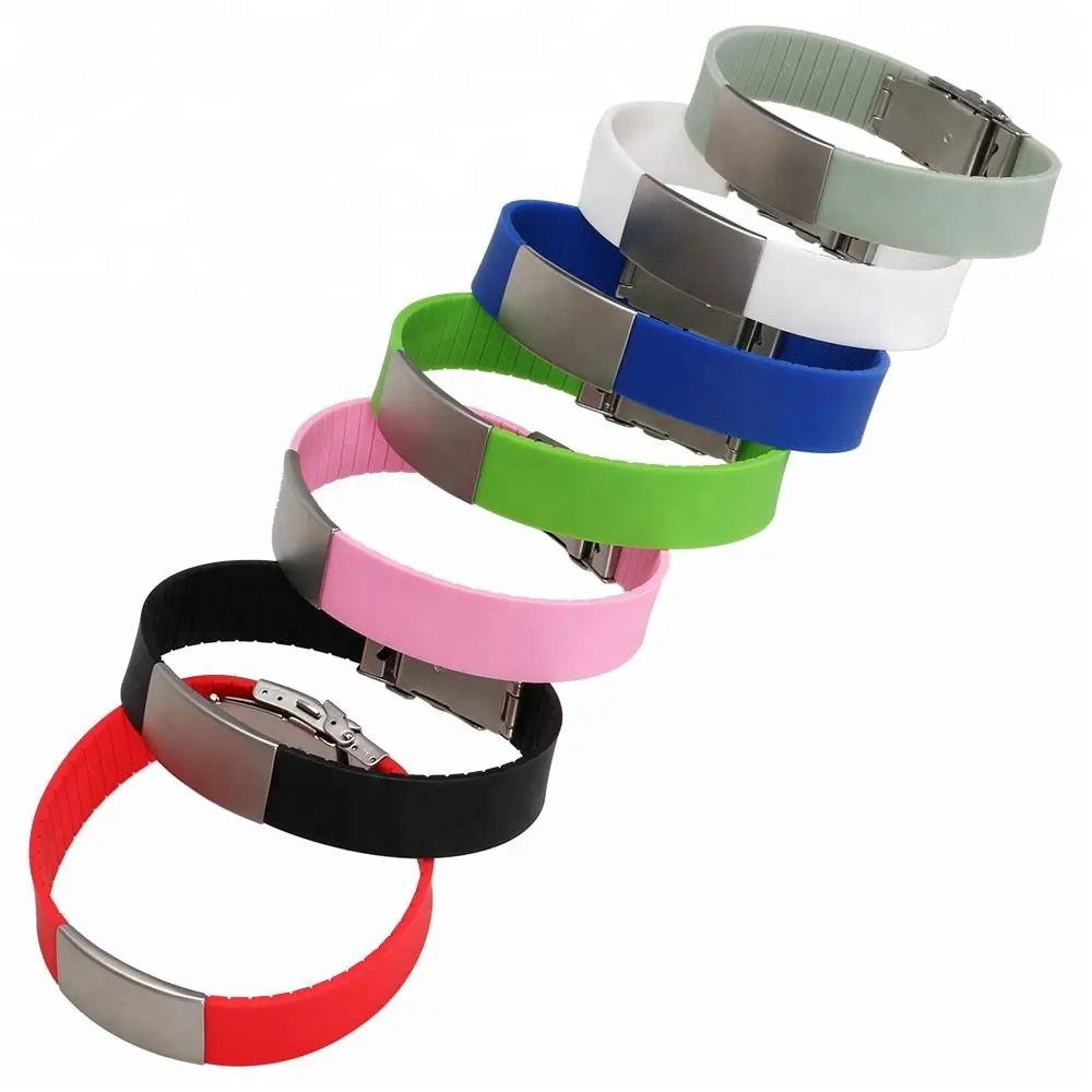 Wholesale silicone bracelet customized logo bracelet