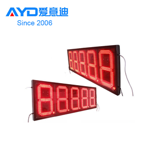 Dongguan, светодиодный 7-сегментный светодиодный дисплей, наружный светодиодный дисплей, светодиодный цифровой дисплей, Светодиодный дисплей по небольшой цене - Product Image 3