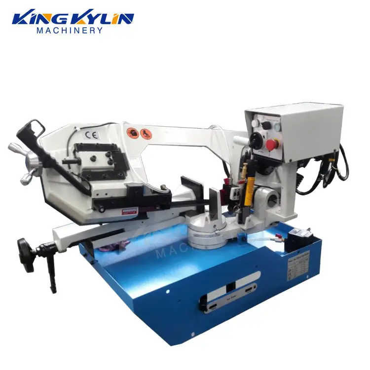 KK-170G Pivotant scie à ruban machine chine scierie à scie à ruban horizontale