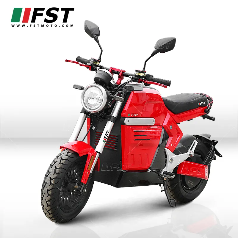 Novo design esportivo motocicleta elétrica para adulto