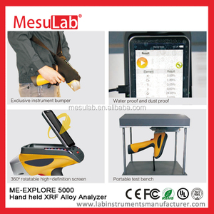 MesuLab <strong>Lab</strong> Portable Precious Xrf Metal Analyzer Analyser Price Handheld XRF Spectrometer for Metal Analysis