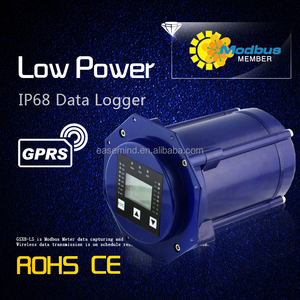 Sms/gsm/gprs Low <strong>Power</strong> Modbus <strong>Flow</strong> Meter IP68 Data Logger