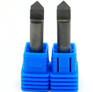 V Carve Diamond <strong>PCD</strong> Tool Router Bit CNC End Mill Set, Diamond CNC End Mill Bits <strong>Cutter</strong> for Granite Stone - Product Image 2