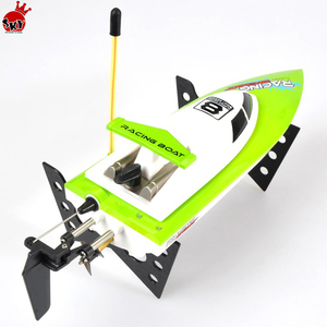 Hot販売Feilun FT008 4CH RC Racing Boat 27Mhz Mini High Speed Boats Radio Remote Controlボート子供のおもちゃFun Gift - Product Image 2