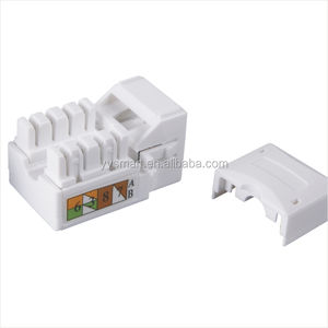 110 IDC RJ45 90 תואר utp cat6 חתול 6 commscope Keystone שקע cat5e רשת - Product Image 6