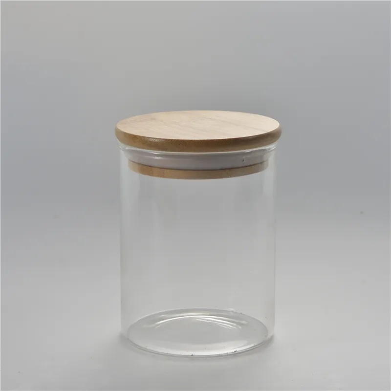 Meest Populaire Glazen Pot Lucid Opslag Glas Babyvoeding Potten Groothandel Jar 400 Ml Luxe Glas Met Deksel