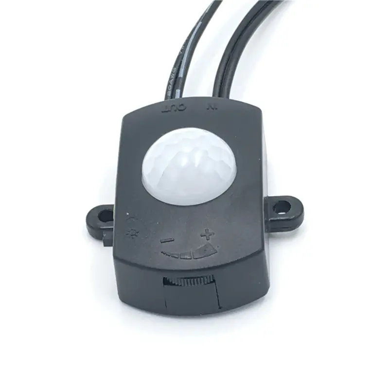 Lámpara LED de 5V, 12V, 24V, CC, 5A, pasillo, escalera, iluminación, cuerpo humano, Sensor de movimiento, interruptor de Control, Detector infrarrojo PIR