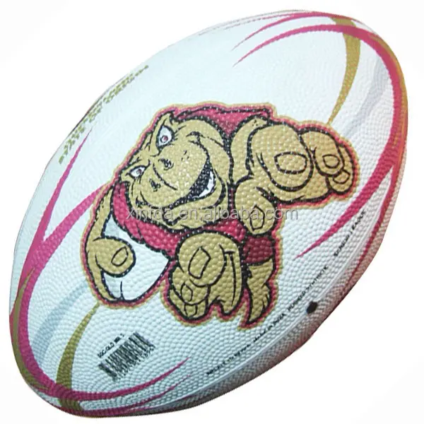Various Size Durable Cheap Promotion Rubber Rugby With EN71と6P Certification