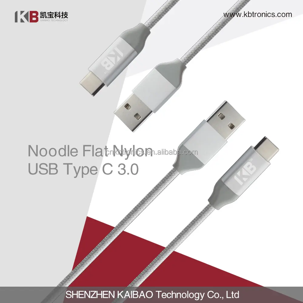 Wholesale High quality Nylon braided Type C to USB 3.0 cable suit for Huawei Mate 9 Pro