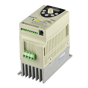Multi-Sección velocidad de ajuste variador de frecuencia de CA/VFD/VSD 60Hz 50Hz 0.75kw 220 V entrada monofásica y 3 salida