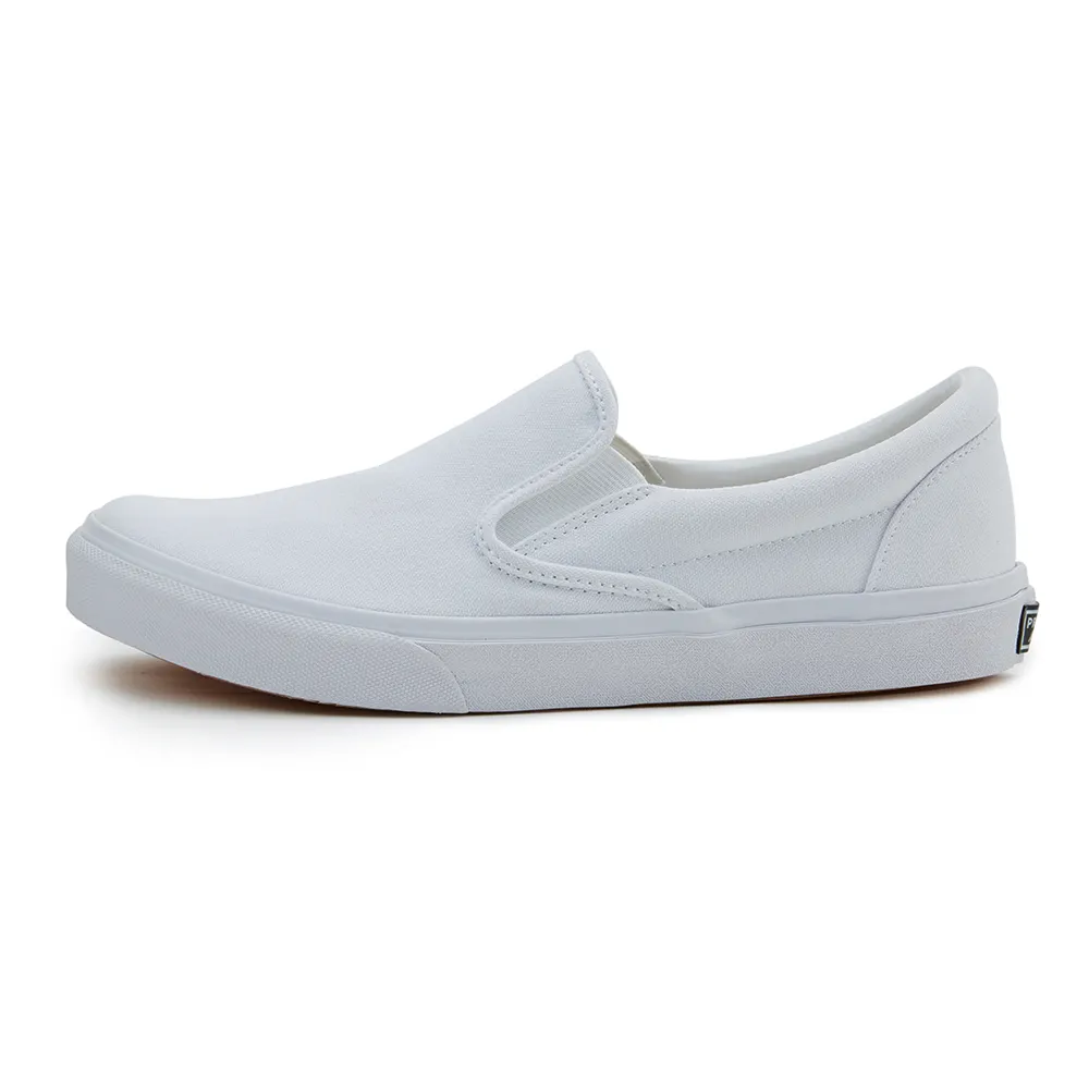 Scarpe di tela bianche semplici all'ingrosso Slip-on Casual nuovissime