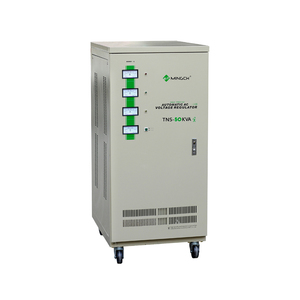 MINGCH TNS-15KVA 30KVA 50KVA 3 שלב Ac AVR אוטומטי מתח רגולטור 400V עם LED תצוגה דיגיטלית