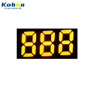 3 cifre 0.25 "catodo comune giallo piccolo <span class=keywords><strong>7</strong></span> segmenti <span class=keywords><strong>Display</strong></span> a Led numerico sorso 6 Pin - Product Image 3
