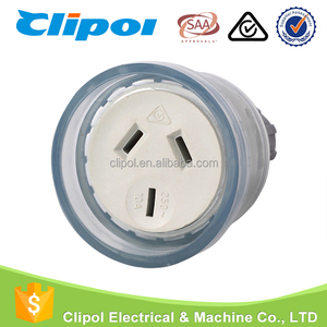 HWRS10CL Australia 10A 250V <span class=keywords><strong>3Pin</strong></span>女性プラグ<span class=keywords><strong>SAA</strong></span>拡張プラグとソケット