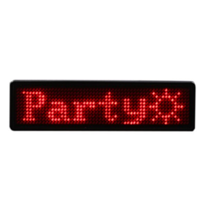 S1155 Different Color Programmable Scrolling LED Nam Tag - Product Image 3