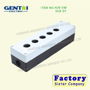 Hochwertige HJ9-4W HJ9-4Y 1way 2way 3way 5way 6way 4way Alternative weiß leer abs pc Druckknopf <span class=keywords><strong>box</strong></span>