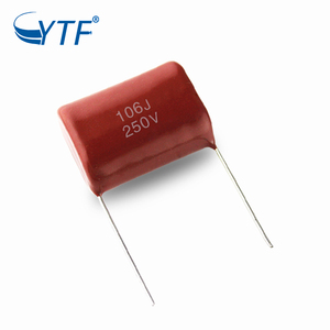 106พัน100โวลต์ฟิล์ม Metallized ตัวเก็บประจุ250โวลต์106J ตัวเก็บประจุ CBB สำหรับการใช้งานทั่วไป - Product Image 2
