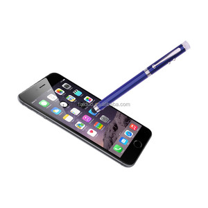 Schöne multifunktions metall laser licht screen stylus kugelschreiber mit angepasst logo laser stift für geschenk - Product Image 3