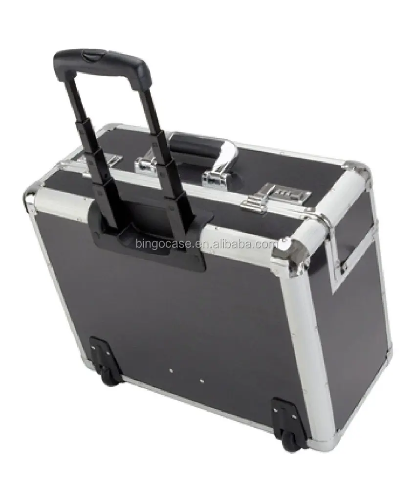 Various styles briefcase aluminum pilot case hard case