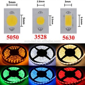工厂供应 CE ROHS SMD 5050 60 LED/米柔性 LED 带红外控制器 12 V 电源套件装饰照明