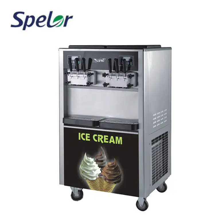 6 sabores de gran capacidad Taylor Universal suave de alta calidad máquina de helados