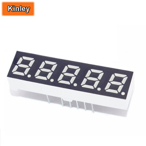 0.28 Inch White Color 5 <strong>Digit</strong> DIP 7 Segment Numeric Led Display Common Anode or Common Cathode - Product Image 1