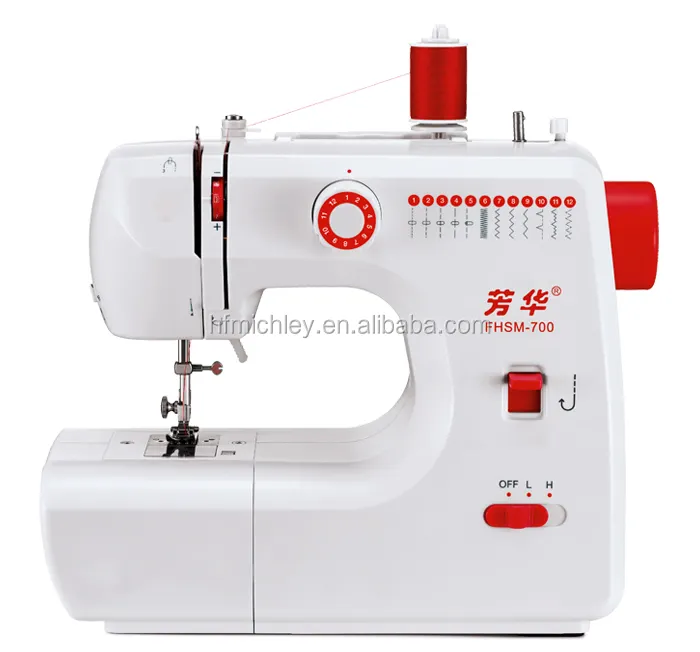 Máquina de coser FHSM-700 con botón manual