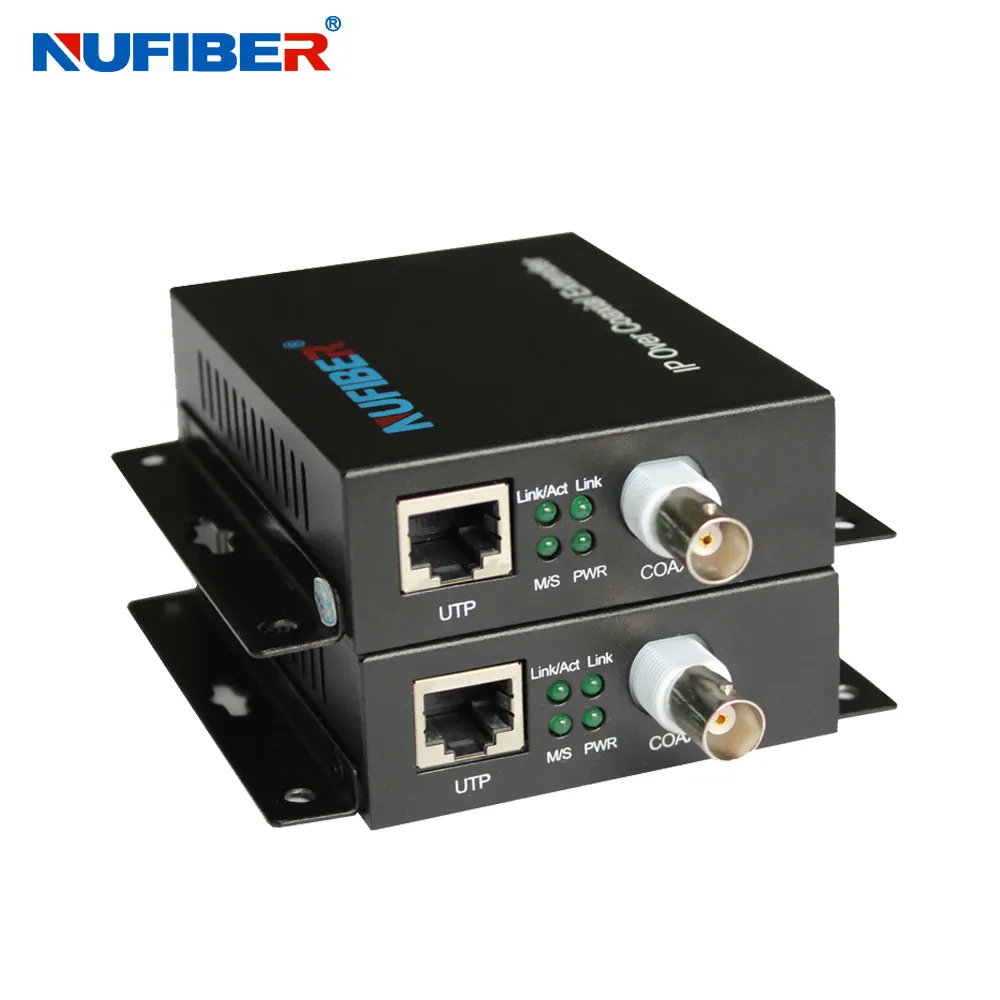 Extensor Ethernet por encima de coaxiales, IP de bajo coste, extensor coaxial, función POC EOC POE