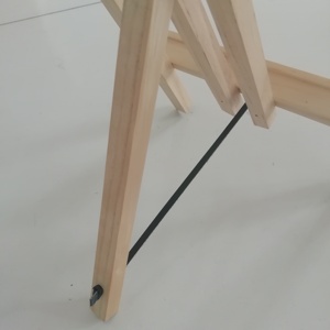50 cm Kayın ahşap şövale/çam ahşap şövale 30 cm yükseklik Masa şövale boyama