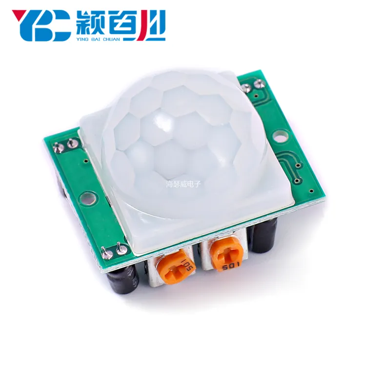 Adjust IR Pyroelectric Infrared PIR HC-SR501 Sensor Module HC-SR501 Green