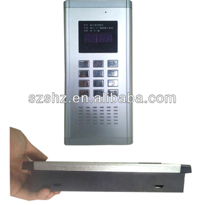 Multy-unidad apartamento de audio sistema de intercomunicación