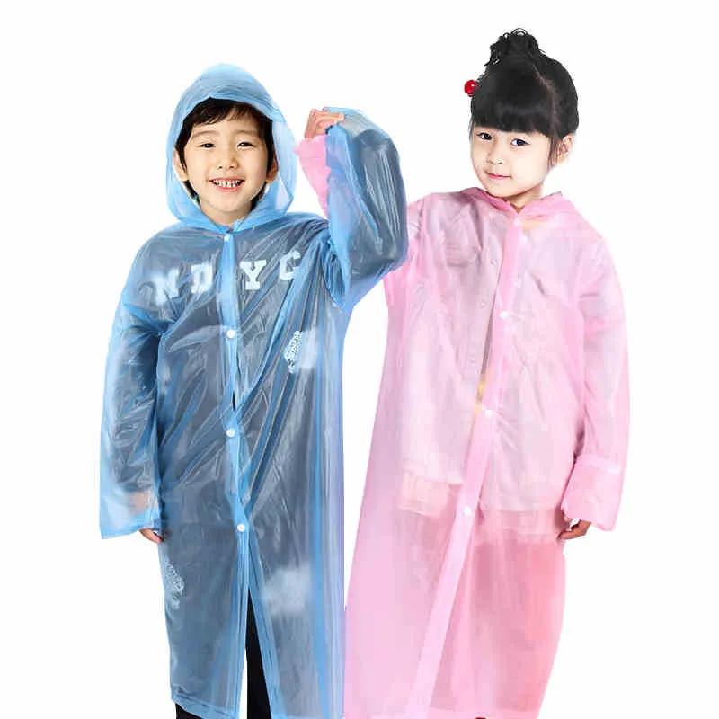 En gros mignon petite taille enfants jetables ponchos manteau de pluie