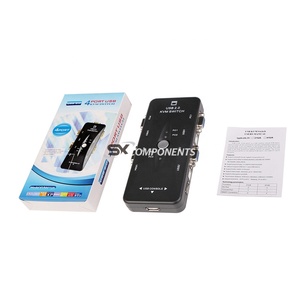 USB 2.0 VGA分离器打印机鼠标键盘Pendrive共享切换器1920*1440 VGA开关盒适配器4端口kvm交换机 - Product Image 6