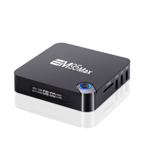 หุ่นยนต์กล่องทีวีดิจิตอล Hd 4K EM95 Max Android 9.0 Ott Tv Box ภาษาอาหรับ Iptv Box - Product Image 1