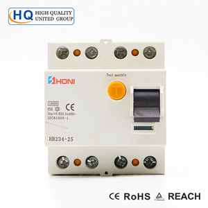 Disyuntor de corriente Residual marca HONI, 2 polos, F360, F362, 63A, 30mA, RCD, ELCB, RCCB - Product Image 6