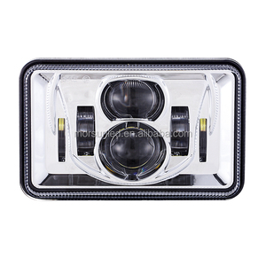 4x6 Led farlar 55w 12v 4x6 ''farlar dikdörtgen H4651 H4652 H4656 H4666 H6545 kenworth için Freightinger