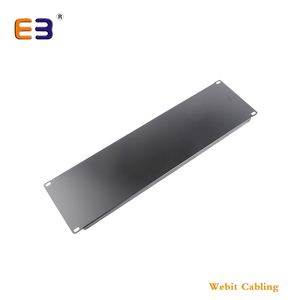 19 ''Network dolabı aksesuarları katı Metal 1U boş Panel - Product Image 4