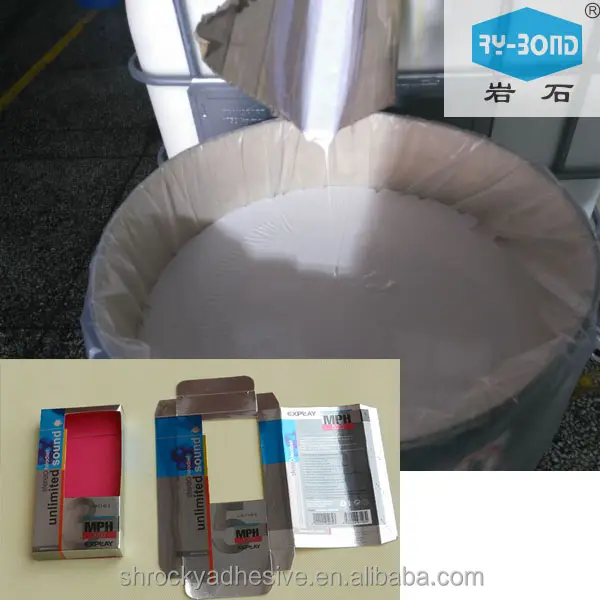 ROCKY ISO pva cold glue water glue water based glue/adhesive for paper package industry