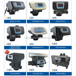 Frp serbatoio automatico runxin controllo addolcitore acqua valvole di controllo manuale filtro per il trattamento delle acque - Product Image 5