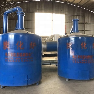 Enerji Tasarrufu Inek Gübresi Aktif Ahşap Kömür Kömürleşme Fırın